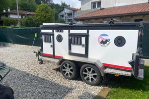 Carrello rimorchio trasporto cani  WT-METALL