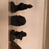 Collezione di statuette egiziane 