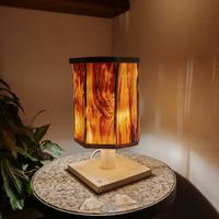 Lampada in Legno artigianale 