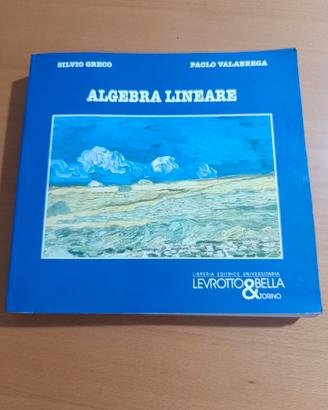 Algebra Lineare Silvio Greco Paolo Valabrega Levro