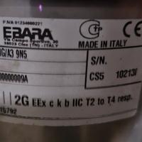 POMPA DI SOLLEVAMENTO EBARA