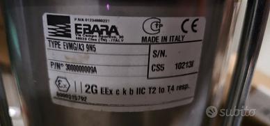 POMPA DI SOLLEVAMENTO EBARA