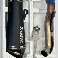 Terminale akrapovič scarico alto per bmw r nine t
