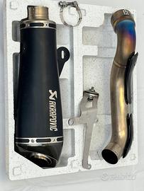 Terminale akrapovič scarico alto per bmw r nine t