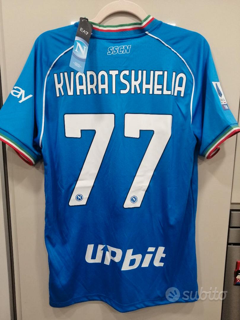 Il Portachiavi del Tifoso - Maglia Napoli Kvaratskhelia 77