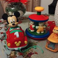 Set 3 giocattoli per bambini Disney Baby