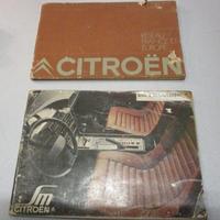 Libretti manutenzione e servizi Citroen SM epoca