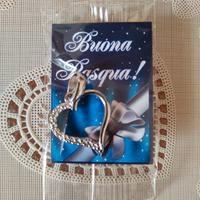 Ciondolo cuore  creazione artigianale