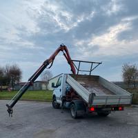 Iveco Daily 35C11 gru Ferrari e ribaltabile