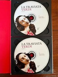 Cofanetto Libro 2 CD Giuseppe Verdi - La Traviata
