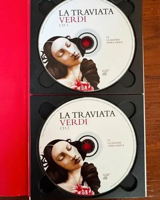 Cofanetto Libro 2 CD Giuseppe Verdi - La Traviata