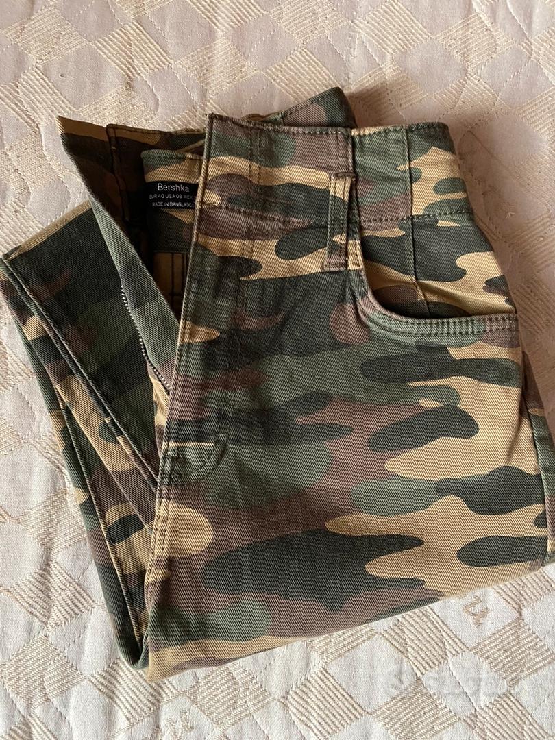 Jeans skinny militare bershka Abbigliamento e Accessori In vendita a Milano