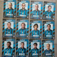 Serie di cartoline Inter con autografo stampato 