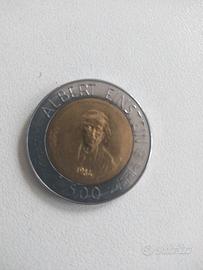 500 lire Repubblica San Marino Albert Einstein 