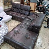 DIVANO ANGOLARE PELLE NATUZZI