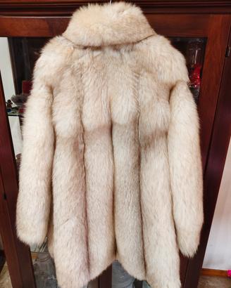 pelliccia " Volpe di Groenlandia" bianca con sfuma