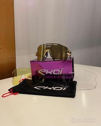 Occhiali da bici Ekoï oro