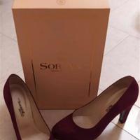 Scarpe donna n. 38 pelle e nabuk