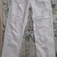 Jeans strappati donna tg.XL