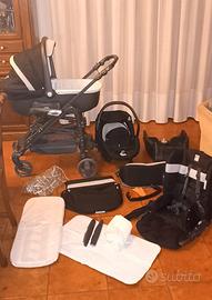 Trio cam con accessori con base isofix