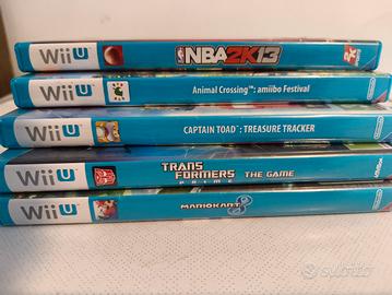 Lotto giochi Nintendo Wii U