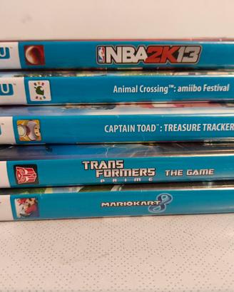 Lotto giochi Nintendo Wii U