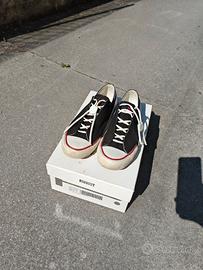 scarpe Pirelli nero canvas gum bottom 41