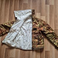 RARA Giacca Piumino Vegetato Snowcam Esercito Army