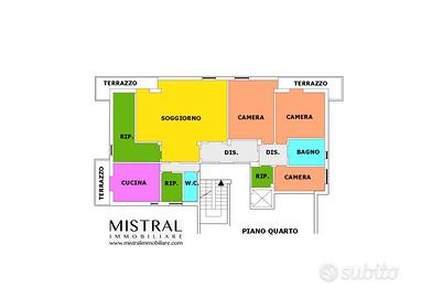 Sassari zona Viale Italia ampio appartamento