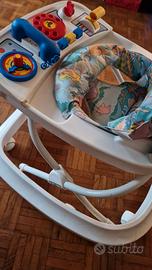 GIRELLO, SEGGIOLINA TAVOLO, RETE PROTEZIONE CHICCO