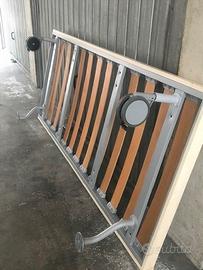 STRUTTURA LETTO CON 2 RUOTE