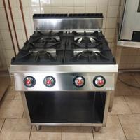 CUCINA PROFESSIONALE SERIE 90 OFF CAR 4 FUOCHI