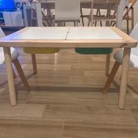 Tavolo ikea per bambini + sedie