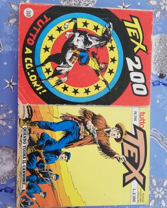 Tex fumetti antichi 8 libri 