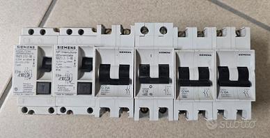 magnetotermici e differenziale siemens 