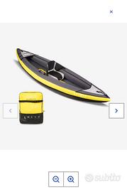 Canoa decathlon 1 posto+accessori