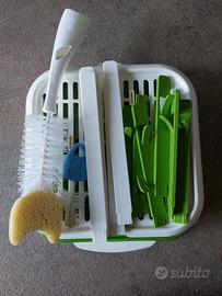 Scolabiberon Chicco + Pulisci biberon Nuk