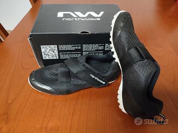 scarpe spinning e  bike northwave active n. 39 