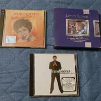 Aretha Franklin James Brown e Tom Jones CD
