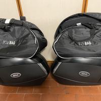 Givi V35 valigie laterali moto con borse interne