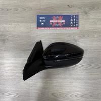 Specchietto Retrovisore Esterno Lato Sinistro Nero