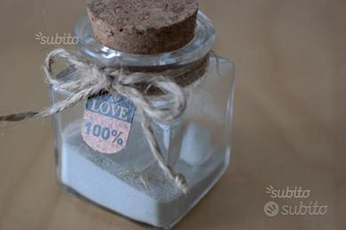 Barattolino vetro Matrimonio segnaposto (115pz)