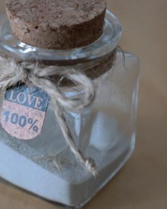 Barattolino vetro Matrimonio segnaposto (115pz)