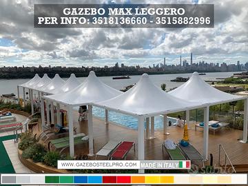 GAZEBO 5x5 PAGODA MAX - SPEDIZIONE GRATUITA