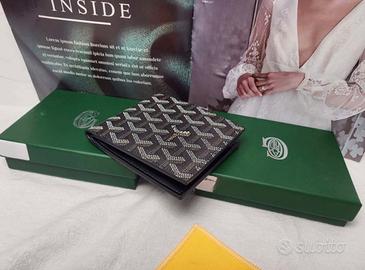 Portafoglio Goyard nero