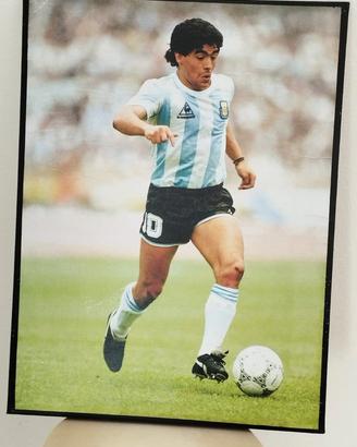 Quadro su tela Diego Armando Maradona