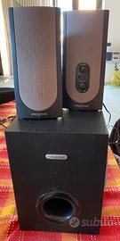 Sub woofer e due casse