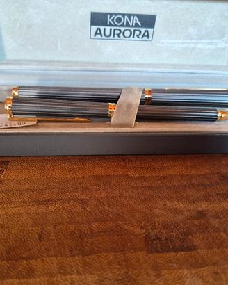 Set Scrittura Aurora Kona Stilografica + Sfera '80