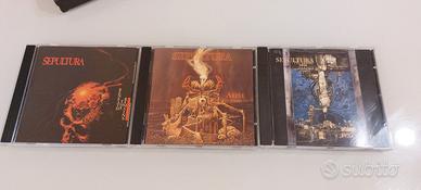 SEPULTURA DEATH METAL 3 CD ORIGINALI