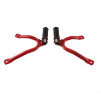 Coppia pedane poggiapiedi posteriori per Yamaha DT